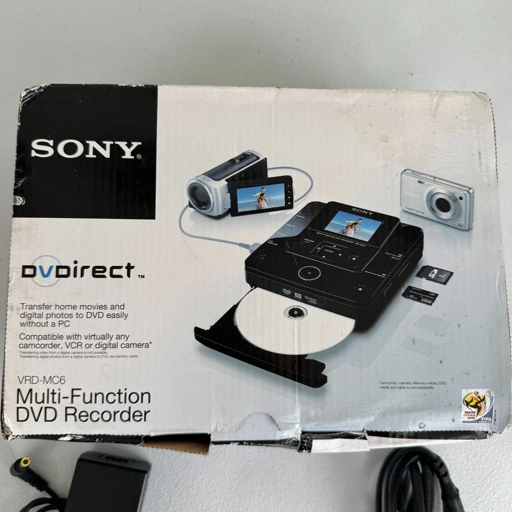 Sony VRD-MC6 DVDirect Multi-Function DVD Recorder Tape To DVD AVCHD USB